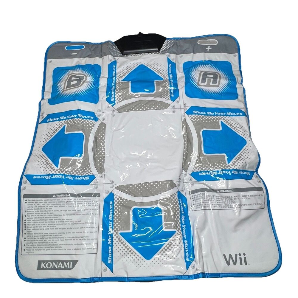 Konami Nintendo Wii/Gamecube DDR Dance Mat/Dance Revolution Pad Only No Game